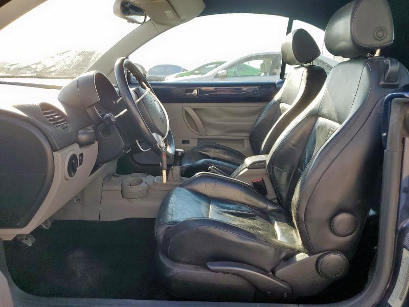 3VWCD31Y54M338517 - 2004 VOLKSWAGEN NEW BEETLE GLS BLUE photo 7