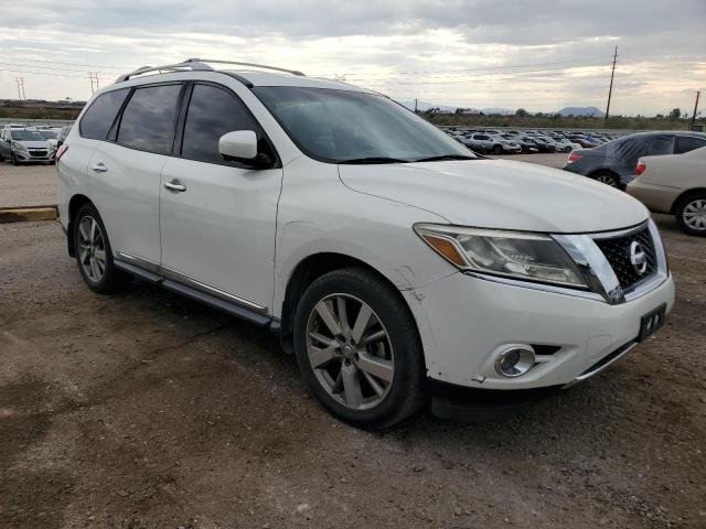 5N1AR2MM4EC695328 - 2014 NISSAN PATHFINDER S أبيض صورة 4