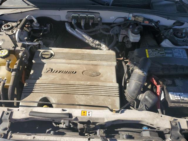 1FMCU49H78KB50667 - 2008 FORD ESCAPE HEV WHITE photo 12