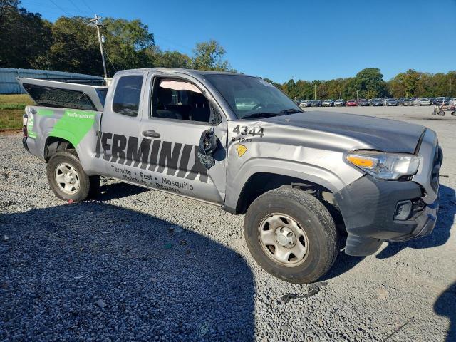 5TFRX5GN3KX158845 - 2019 TOYOTA TACOMA ACCESS CAB ვერცხლისფერი ფოტო 4