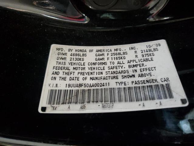 19UUA8F50AA002411 - 2010 ACURA TL 石墨色 照片 12