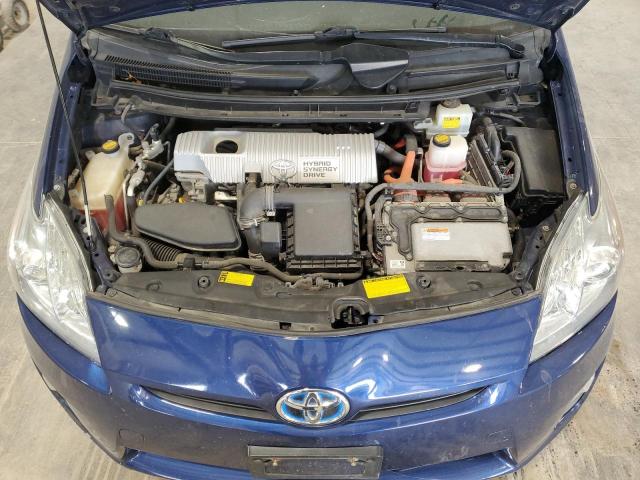 JTDKN3DU8A0225616 - 2010 TOYOTA PRIUS BLUE photo 11