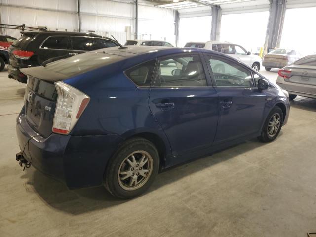 JTDKN3DU8A0225616 - 2010 TOYOTA PRIUS BLUE photo 3