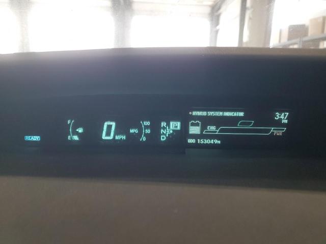 JTDKN3DU8A0225616 - 2010 TOYOTA PRIUS BLUE photo 9