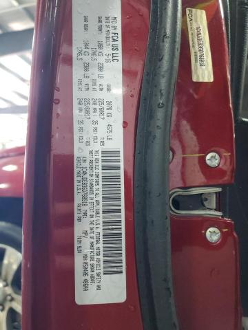 1C4NJDEB3GD768918 - 2016 JEEP COMPASS LATITUDE RED photo 13