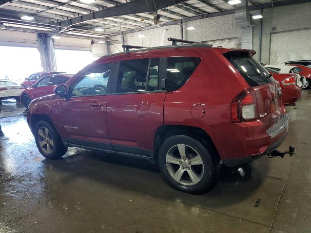1C4NJDEB3GD768918 - 2016 JEEP COMPASS LATITUDE RED photo 2