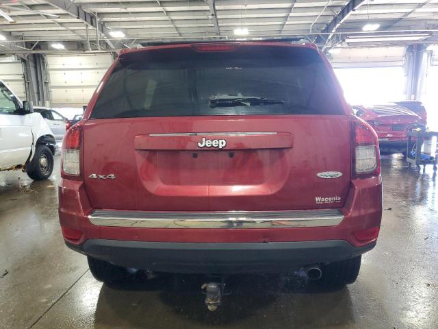 1C4NJDEB3GD768918 - 2016 JEEP COMPASS LATITUDE RED photo 6