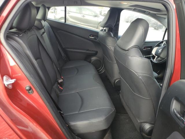 JTDKARFUXG3511390 - 2016 TOYOTA PRIUS RED photo 10