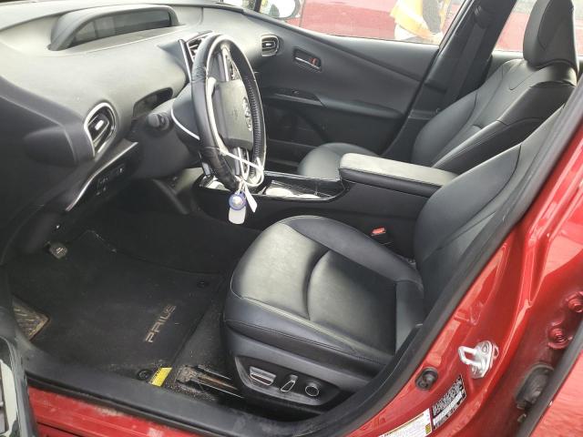 JTDKARFUXG3511390 - 2016 TOYOTA PRIUS RED photo 7