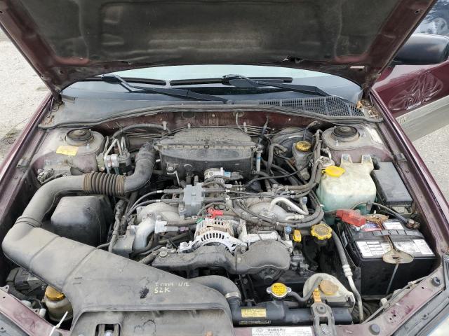 4S3BH6756Y7650007 - 2000 SUBARU LEGACY OUTBACK AWP 栗色 照片 12