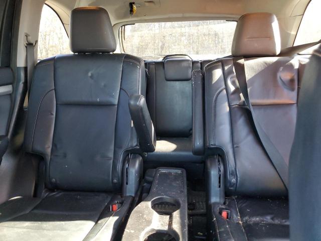 5TDJKRFH0ES035559 - 2014 TOYOTA HIGHLANDER XLE CHARCOAL photo 10