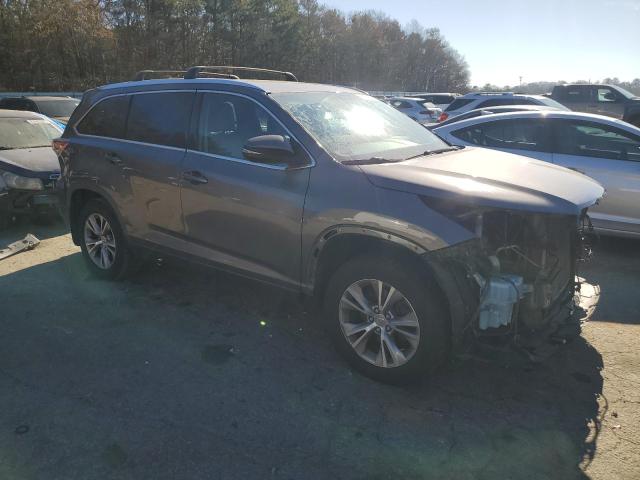 5TDJKRFH0ES035559 - 2014 TOYOTA HIGHLANDER XLE CHARCOAL photo 4