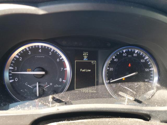 5TDJKRFH0ES035559 - 2014 TOYOTA HIGHLANDER XLE CHARCOAL photo 9