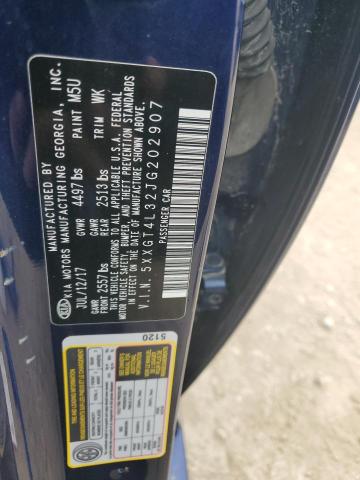 5XXGT4L32JG202907 - 2018 KIA OPTIMA LX 蓝色 照片 12