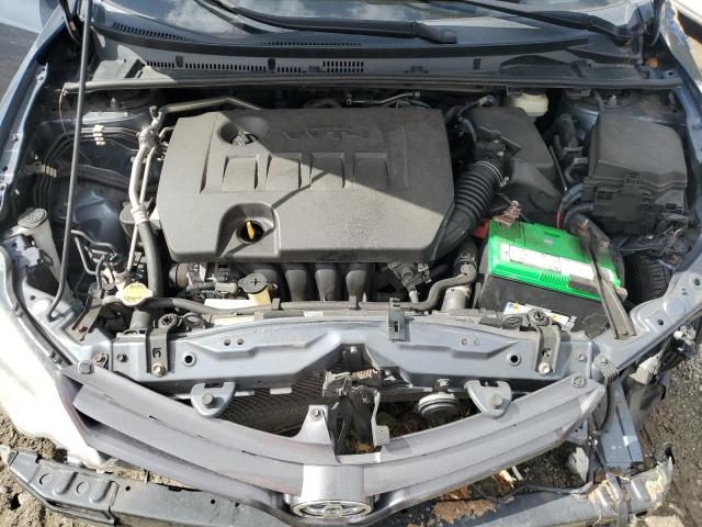 2T1BURHE9GC512647 - 2016 TOYOTA COROLLA L GRAY photo 11