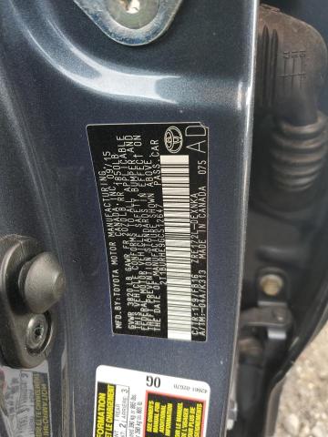 2T1BURHE9GC512647 - 2016 TOYOTA COROLLA L GRAY photo 12