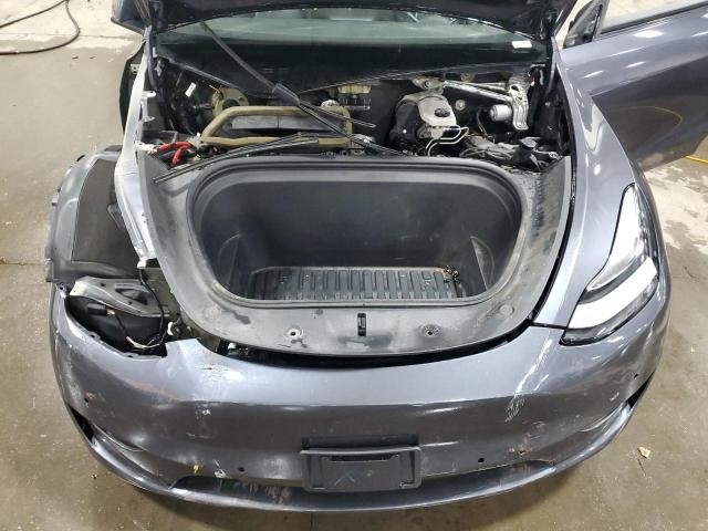 5YJYGAEE5MF188109 - 2021 TESLA MODEL Y Сұр фото 12