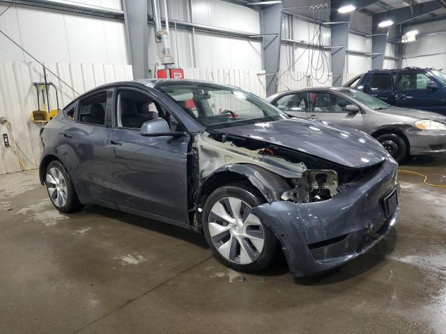 5YJYGAEE5MF188109 - 2021 TESLA MODEL Y Сұр фото 4