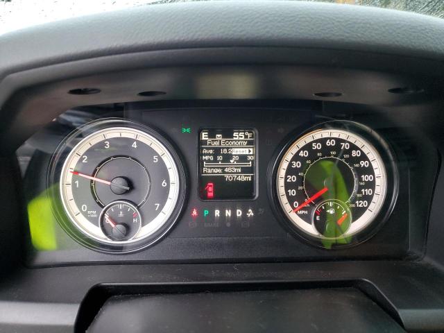 1C6RR7GG9JS300898 - 2018 RAM 1500 SLT SILVER photo 9