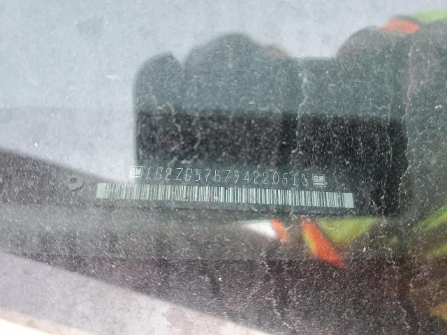 1G2ZG57B794220513 - 2009 PONTIAC G6 RED photo 12