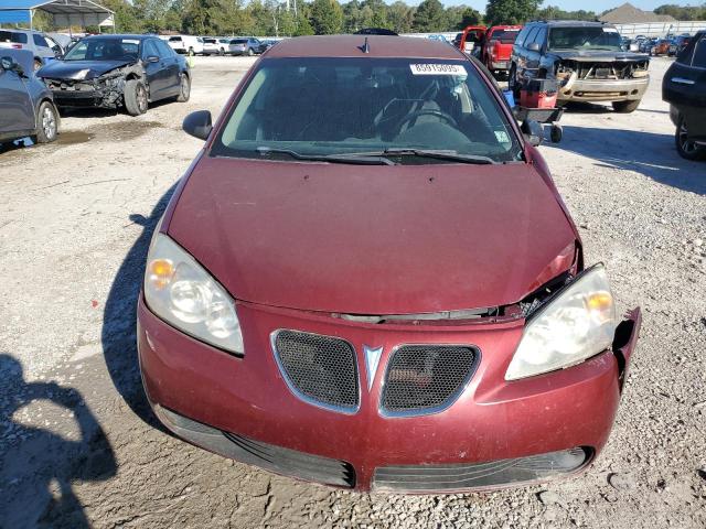 1G2ZG57B794220513 - 2009 PONTIAC G6 RED photo 5
