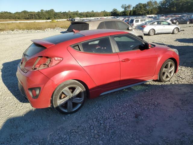 KMHTC6AE4DU179641 - 2013 HYUNDAI VELOSTER TURBO RED photo 3