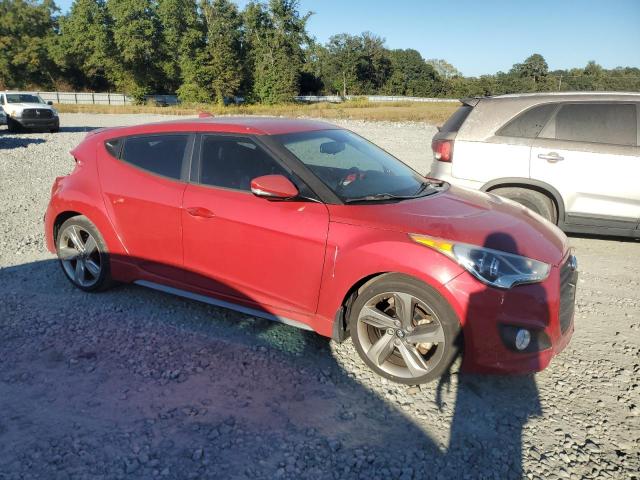 KMHTC6AE4DU179641 - 2013 HYUNDAI VELOSTER TURBO RED photo 4