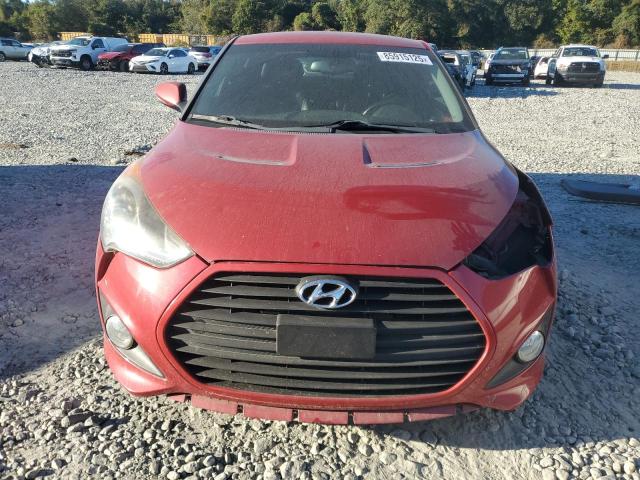 KMHTC6AE4DU179641 - 2013 HYUNDAI VELOSTER TURBO RED photo 5