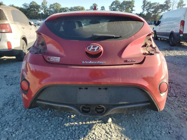 KMHTC6AE4DU179641 - 2013 HYUNDAI VELOSTER TURBO RED photo 6