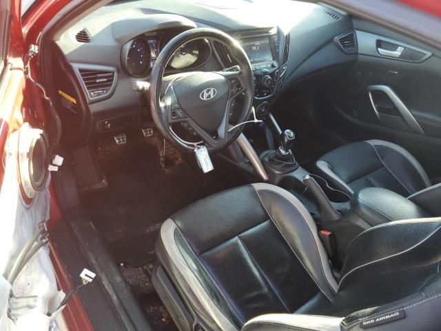 KMHTC6AE4DU179641 - 2013 HYUNDAI VELOSTER TURBO RED photo 8