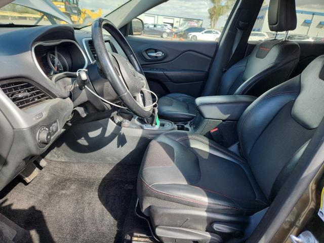 1C4PJMBS9FW633085 - 2015 JEEP CHEROKEE TRAILHAWK GREEN photo 7