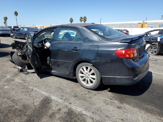 1NXBU4EE5AZ244628 - 2010 TOYOTA COROLLA BASE შავი ფოტო 2