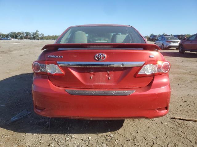 2T1BU4EEXCC814157 - 2012 TOYOTA COROLLA BASE Красный фото 6