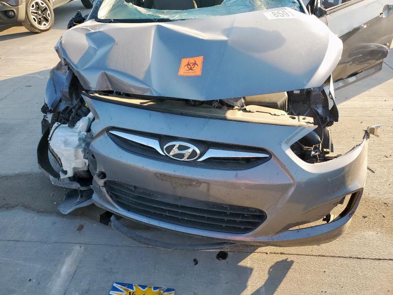 KMHCU4AE3EU771762 - 2014 HYUNDAI ACCENT GLS 灰色 照片 11