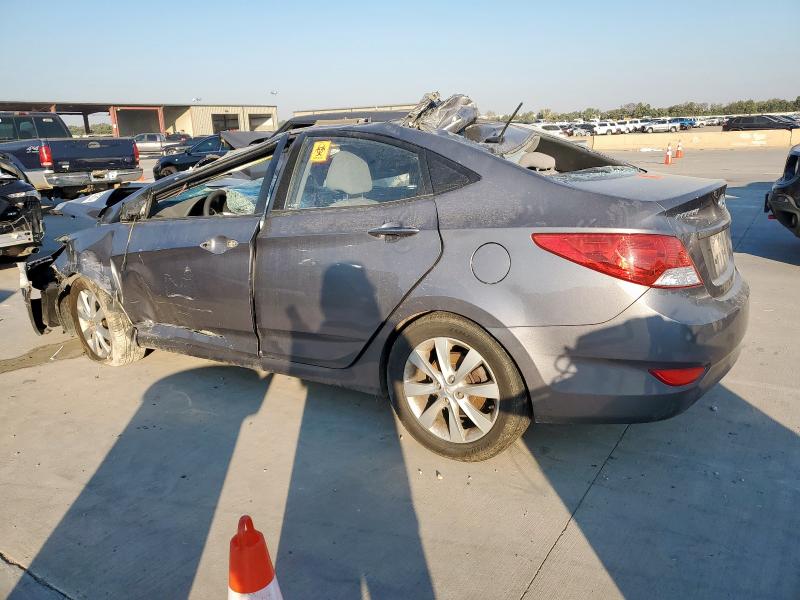KMHCU4AE3EU771762 - 2014 HYUNDAI ACCENT GLS 灰色 照片 2
