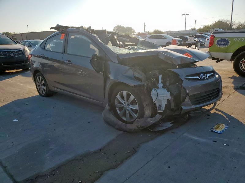 KMHCU4AE3EU771762 - 2014 HYUNDAI ACCENT GLS 灰色 照片 4