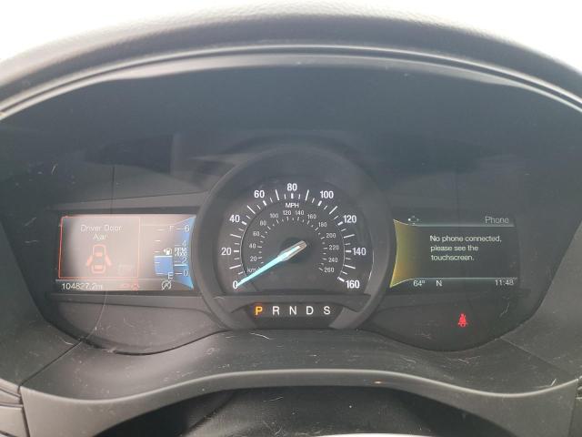 3FA6P0HD7JR256382 - 2018 FORD FUSION SE Argent photo 9