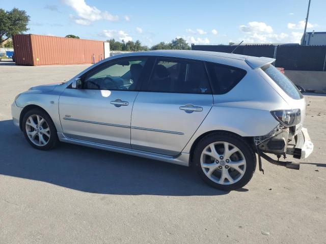 JM1BK343881844169 - 2008 MAZDA 3 HATCHBACK SILVER photo 2