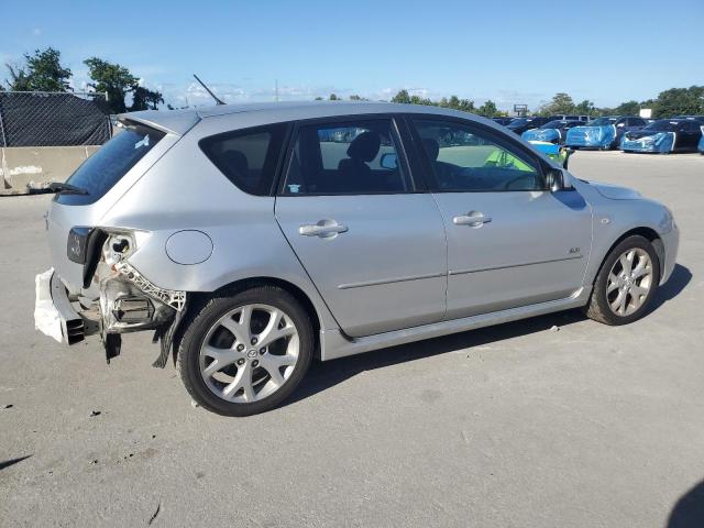 JM1BK343881844169 - 2008 MAZDA 3 HATCHBACK SILVER photo 3