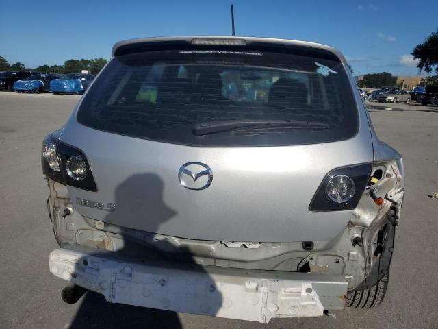JM1BK343881844169 - 2008 MAZDA 3 HATCHBACK SILVER photo 6