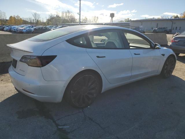 5YJ3E1EC5MF013423 - 2021 TESLA MODEL 3 WHITE photo 3