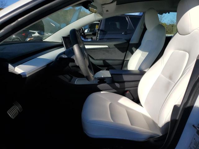 5YJ3E1EC5MF013423 - 2021 TESLA MODEL 3 WHITE photo 7