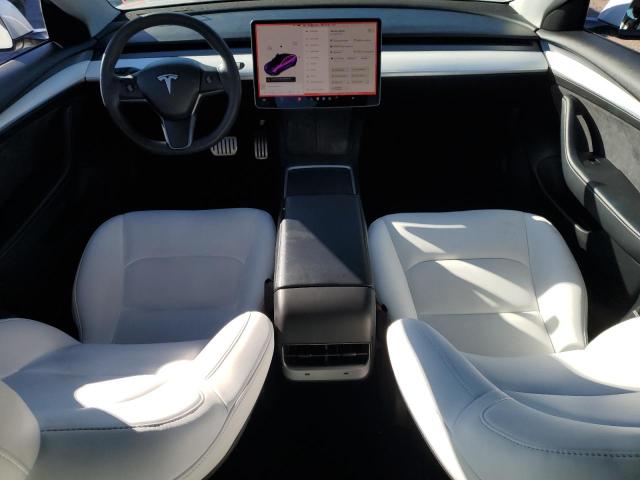 5YJ3E1EC5MF013423 - 2021 TESLA MODEL 3 WHITE photo 8