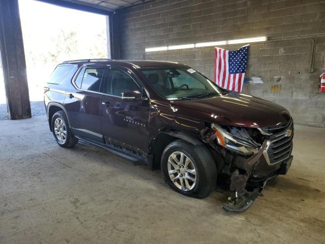 1GNEVGKW9KJ106713 - 2019 CHEVROLET TRAVERSE LT Burgund zdjęcie 4
