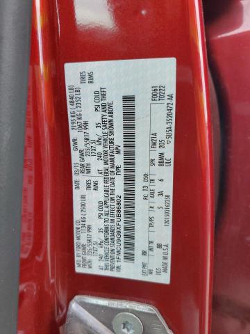 1FMCU9G9XFUB86802 - 2015 FORD ESCAPE SE RED photo 13