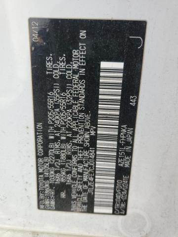 JTLZE4FE7CJ014841 - 2012 TOYOTA SCION XB 白色 照片 12