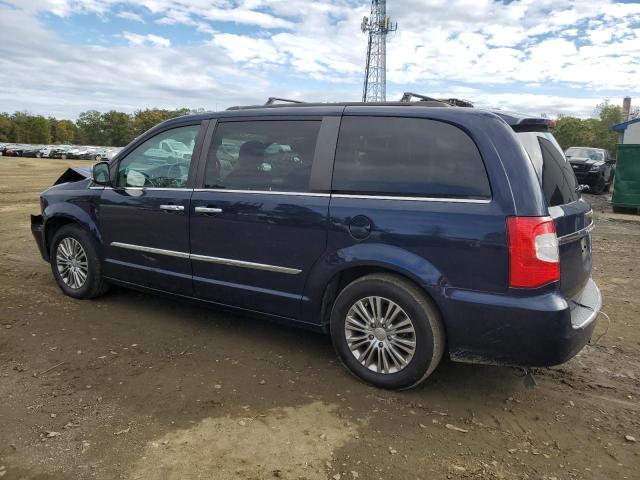 2C4RC1CG1ER277976 - 2014 CHRYSLER TOWN & COU TOURING L BLUE photo 2