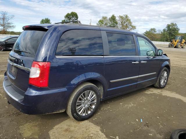 2C4RC1CG1ER277976 - 2014 CHRYSLER TOWN & COU TOURING L BLUE photo 3