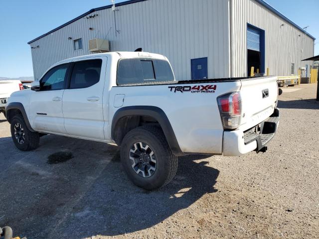 3TMCZ5AN5MM440437 - 2021 TOYOTA TACOMA DOUBLE CAB WHITE photo 2