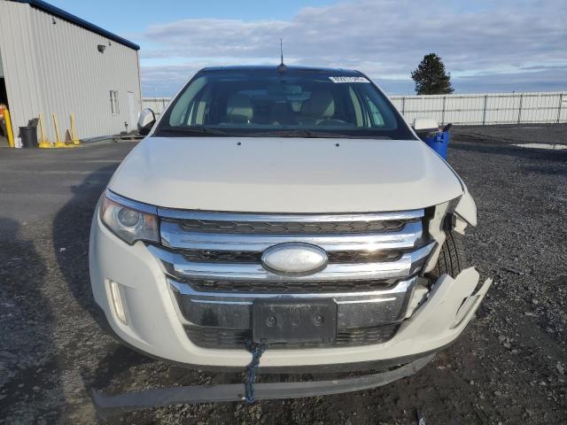 2FMDK4JC9DBB08807 - 2013 FORD EDGE SEL WHITE photo 5